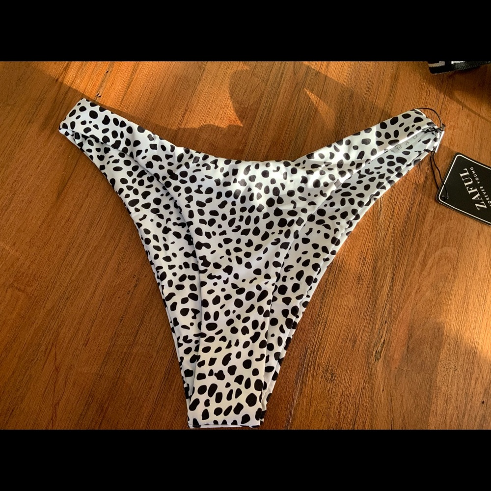 Zaful Brazilian High Cut Bikini Bottom